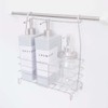 Okato Ready to Hang Towel Bar Basket Stainless Steel