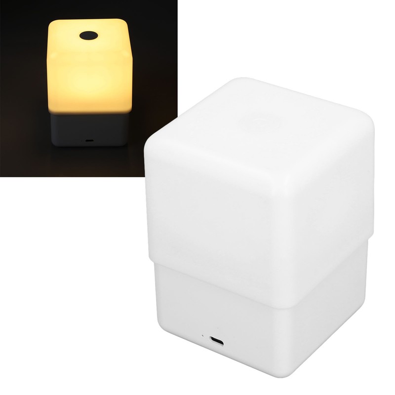 Cordless Touch Control Night Light Rechargeable Multi Functional Portable Adjustable