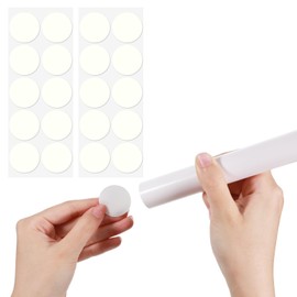 20 Pcs Taper Candle Adhesive Grips, Taper Candle Holder Candles Snugger Inserts and Small Candlestick Accessories for Christmas Wedding Holiday Party Supplies