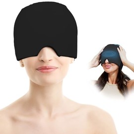 Gorro Migraña 180 Half Gel Relajación Negro