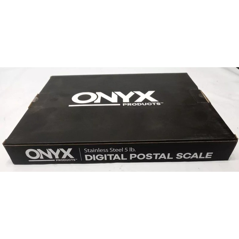 ONYX Products 5-lb. Stainless Steel Digital Postage Scale Same As