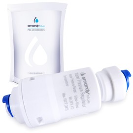 smardy Pressure Regulator for 1/4 Inch (6.35 mm) Water Hose, Side by Side Refrigerator, Water Filter, Osmosis System