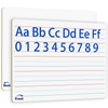 2pack 9x12 inches Dry Erase Board Lapboard Reusable Lined Erasable