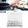 12 Sizes Stainless Steel Clevis Pin Single Hole Flat Head