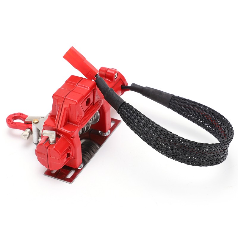 RC Automatic Winch and Wireless Remote Controller Receiver Simulation for