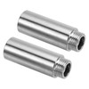 PATIKIL Shower Head Extension Arm, 2 Pack Stainless Steel G1/2