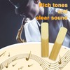 20Pack Bb Clarinet Reeds, Strength 2.5, Traditional Style with Portable