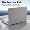 OATSBASF Leather Laptop Case for MacBook Pro 14 inch M1-M5