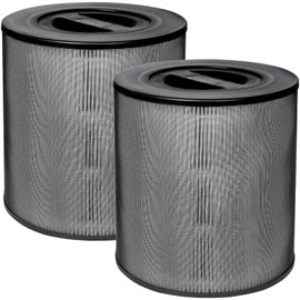 2 Pack KF170 Replacement Filter for Kenmore 850e series Air Purifier Model PM1005, 3 IN 1, H13 True HEPA Filter with Activated Carbon and Pre-Filter, part # KF170