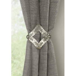 Gardinia Decorative Clip Stainless Steel Look 10 x 10 cm