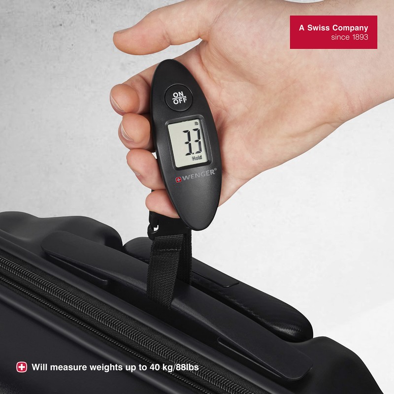 Wenger 611883 Mini Digital Luggage Ladder Black Unisex Adult Luggage