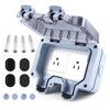 Zhushan Outdoor Weatherproof Wall Power Socket - Dual Function: Single