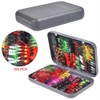 ANCLLO 100Pcs Fly Fishing Kit - Dry and Wet Flies