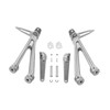 TCMT Motorcycle Passenger Footrest Foot pegs Brackets Set Fit For