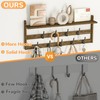 AMBIRD Coat Rack Wall Mount with Shelf, 29" Coat Hooks