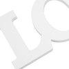 Wood Love Sign White One Piece Design Exquisite Beautiful Wooden
