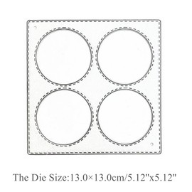 Rectangle Frame Metal Die Cuts,Square Hollow Round Circle Photo Frame Wedding Cutting Dies Cut Stencils Template for DIY Photo Decorative Embossing Paper Dies for Scrapbooking Card Making