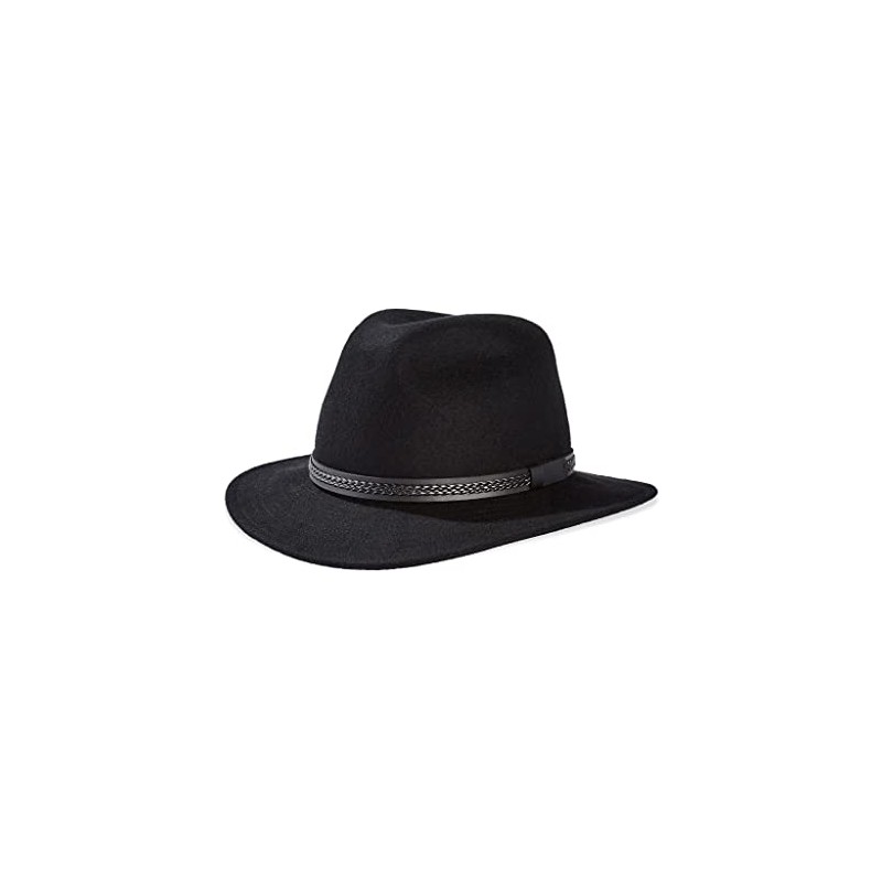 Tilley Montana Fedora, Black, 7.25