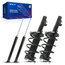 KAX Front Rear Struts for Ford Ranger 1998-2011, Mazda B3000 1998-2007, Mazda B4000 1998-2009 Front Rear Shocks Quick Complete Struts Assembly, Replace 341302 344079-4Pcs