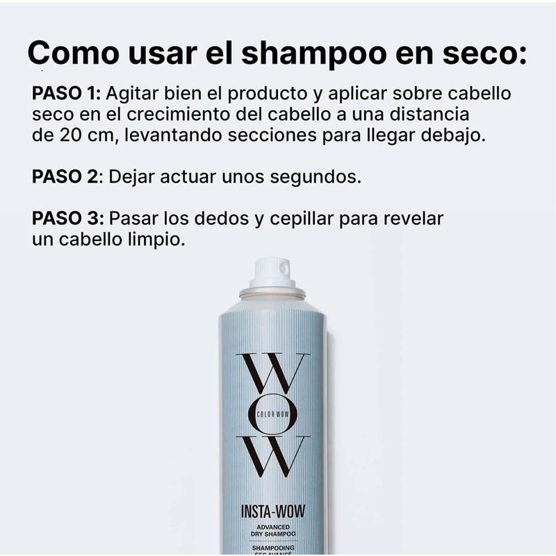 Color Wow Insta-WOW Shampoo En Seco 60ml