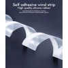 Self-Adhesive Silicone Sealing Strip for Doors and Windows – Flexible,