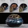 Ceramic Incense Burner， Cone Incense Holder, Ceramic Censer Suitable For