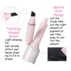 VEECCI Angled Eyebrow Brush Pen - Waterproof Microblading Pencil for
