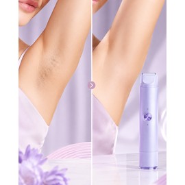 2-in-1 Electric Shaver for Women – Waterproof Rechargeable Razor & Trimmer for Face, Legs, Arms & Bikini