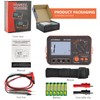 Insulation Resistance Tester Digital Ohm Meter Megohmmeter GR-VC60B+ DCV Megohm