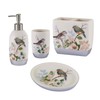 Avanti Linens - Accessory Set, Resin Tumbler, Toothbrush Holder, Soap