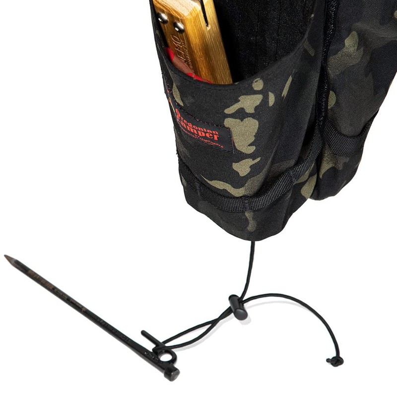 Vertical Pocket (Black Camo, Wolf Brown) Φ5.1 x 7.1 inches