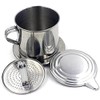 1 Set Vietnamese Coffee Filter Stainless Steel Coffee Pot Drip