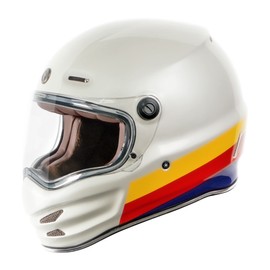 TORC T9/Pomona Full Face Retro Motorcycle Helmet DOT&ECE Approved(Full Tree,X-Large)
