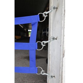 Country Pride Country Pride Barn Door Guards with Snaps (8', Blue)