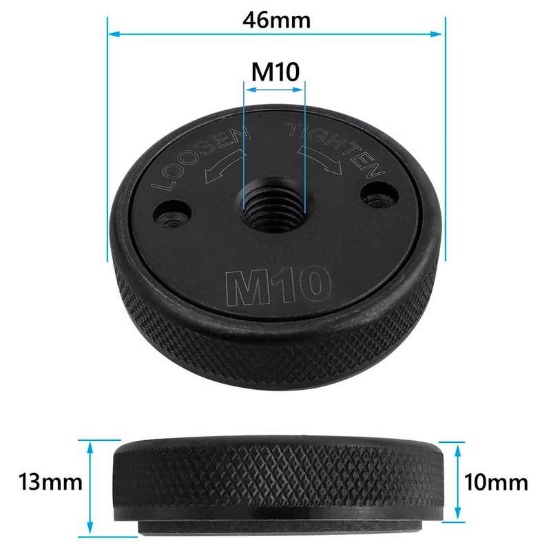 Gasea M10 Thread Hand Tighten Quick Change Heavy Duty Locking