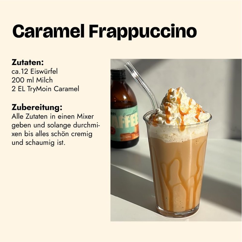 TryMoin - Caramel Macchiato - Sugar Free - Coffee Concentrate