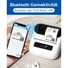 Phomemo M220 Bluetooth Label Printer, Portable Label Device, Bluetooth Thermal