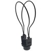 HAJXZH 1 Pcs Clip on Lampshade Adapter Black Lamp Shade