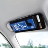 KHGUZ Car Handicap Placard Holder, Visor Disabled Parking Permit Sign