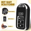 FT FUNTOR Car Key Cover for Honda, 7 Buttons Remote