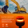 Qiping LED Beacon, 12 V/24 V Car Warning Light, Orange