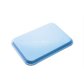 Dental Flat Instrument Set-Up Tray Size F Mini Autoclavable Size F Plastic Trays (Pink)