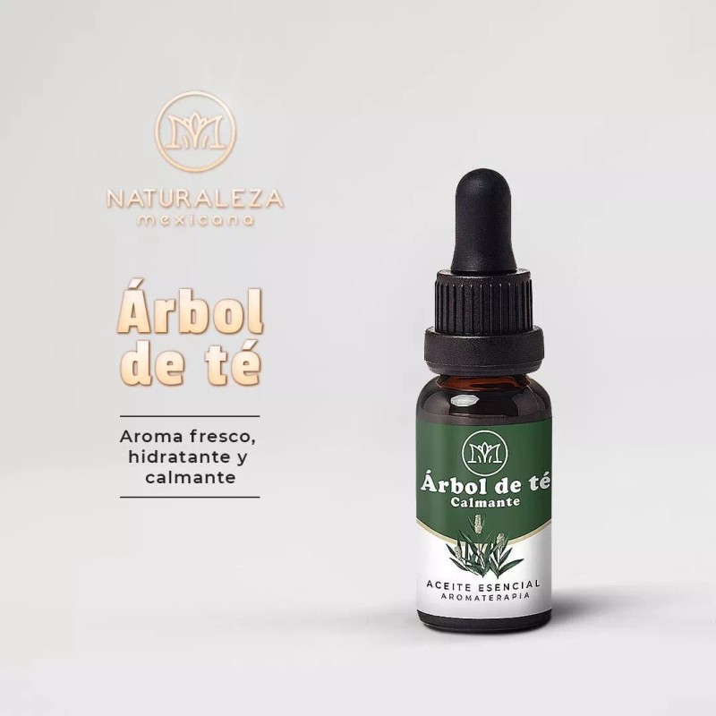 Naturaleza Mexicana Esencia P/difusor Aroma Árbol De Te 20ml Naturaleza