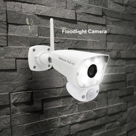CasaCam Deluxe VC5000L Additional 1080p Floodlight Camera Deluxe Systems VS5072, VS5002, VS5802, VS5102.