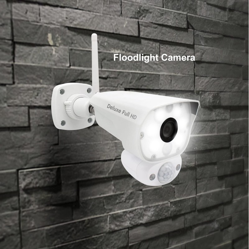 CasaCam Deluxe VC5000L Additional 1080p Floodlight Camera Deluxe Systems VS5072,