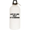 Los Drinkware Hermanos Life is Like Golf It's Serious -
