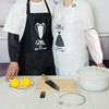 YYBD Couples Apron Set Mr and Mrs Aprons Kitchen Cooking