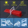 Tile Leveling System 1/16" Spacers Tile Leveler Clips DIY Tile