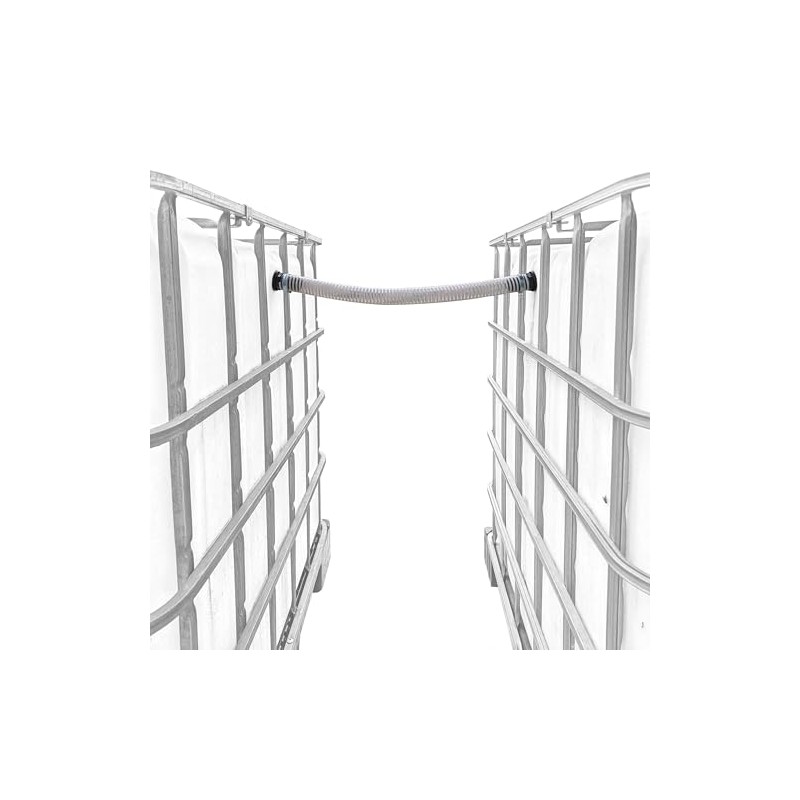 Barrel Trading IBC Overflow Connector Set 1 m 1.25 Inch