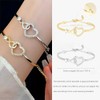 Chiside To My Daughter In Law Infinity Heart Bracelet, Bracelet